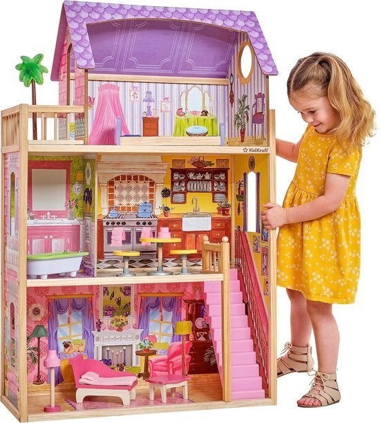 Kidkraft Poppenhuis Kayla, Ophalen, Zo goed als nieuw, Poppenhuis