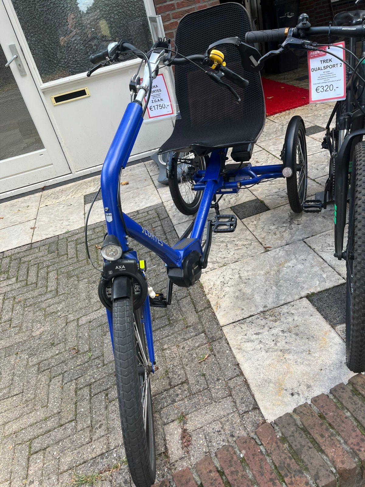 HUKA CORTES Elektrische driewieler Shimano Steps Z.G.A.N., Fietsen en Brommers, Ophalen, Münsterstraat 13, 7575 ED Oldenzaal, Zo goed als nieuw