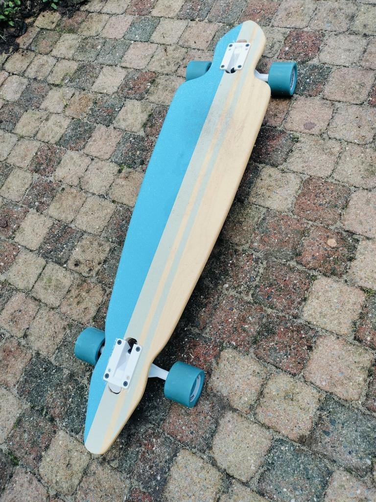 Hudora longboard skateboard, Sport en Fitness, Skateboarden, Ophalen of Verzenden, Zo goed als nieuw, Longboard