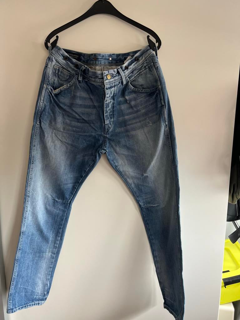 Scotch & Soda Ralston Jeans - Maat W32, Ophalen of Verzenden, Gedragen, Blauw, W36 - W38 (confectie 52/54)
