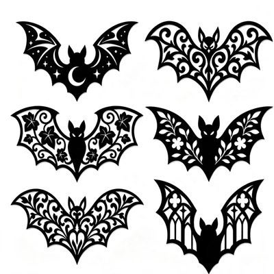 snijmallen Vleermuizen Halloween NIEUW, Ophalen of Verzenden, Nieuw, Fantasie, Pons of Mal