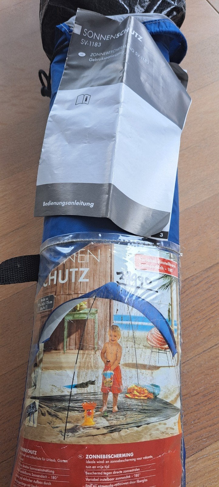 Sonneschutz SV-1183 strandtent/zonnescherm, Ophalen of Verzenden, Nieuw