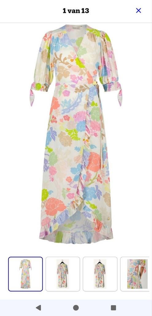 Fabienne Chapot Channa dress – zomer jurk – Maat 36, Kleding | Dames, Jurken, Wit, Ophalen of Verzenden, Zo goed als nieuw, Maat 36 (S)