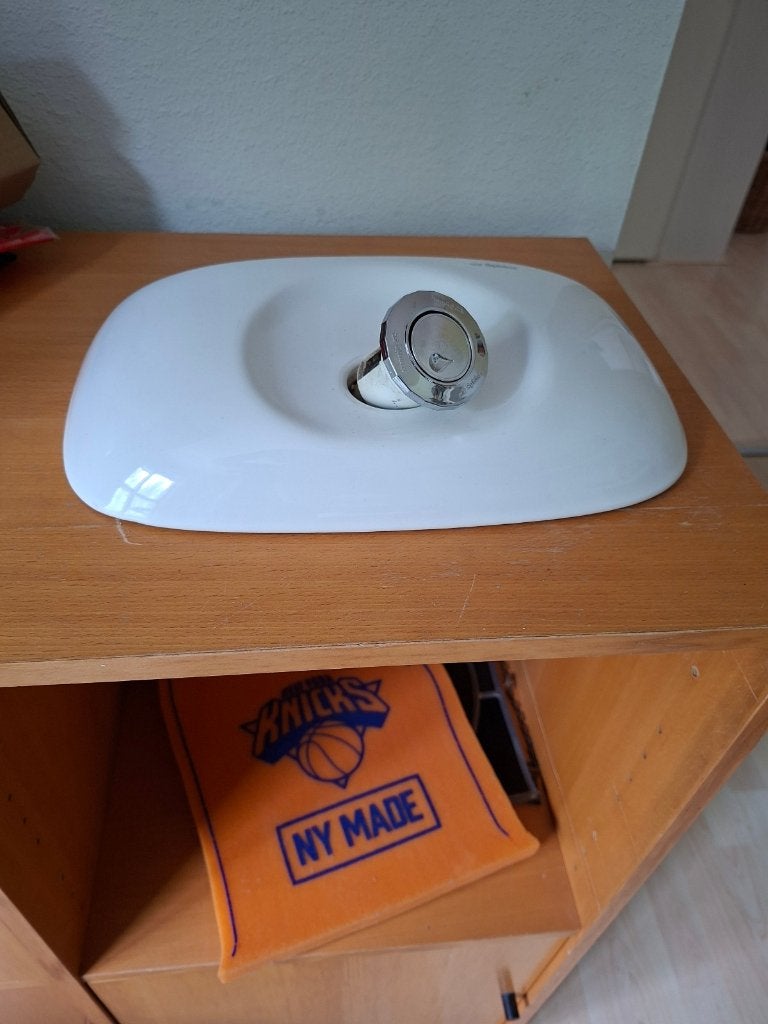 Sphinx deksel op de stortbak staand toilet, Ophalen of Verzenden, Zo goed als nieuw, Toilet