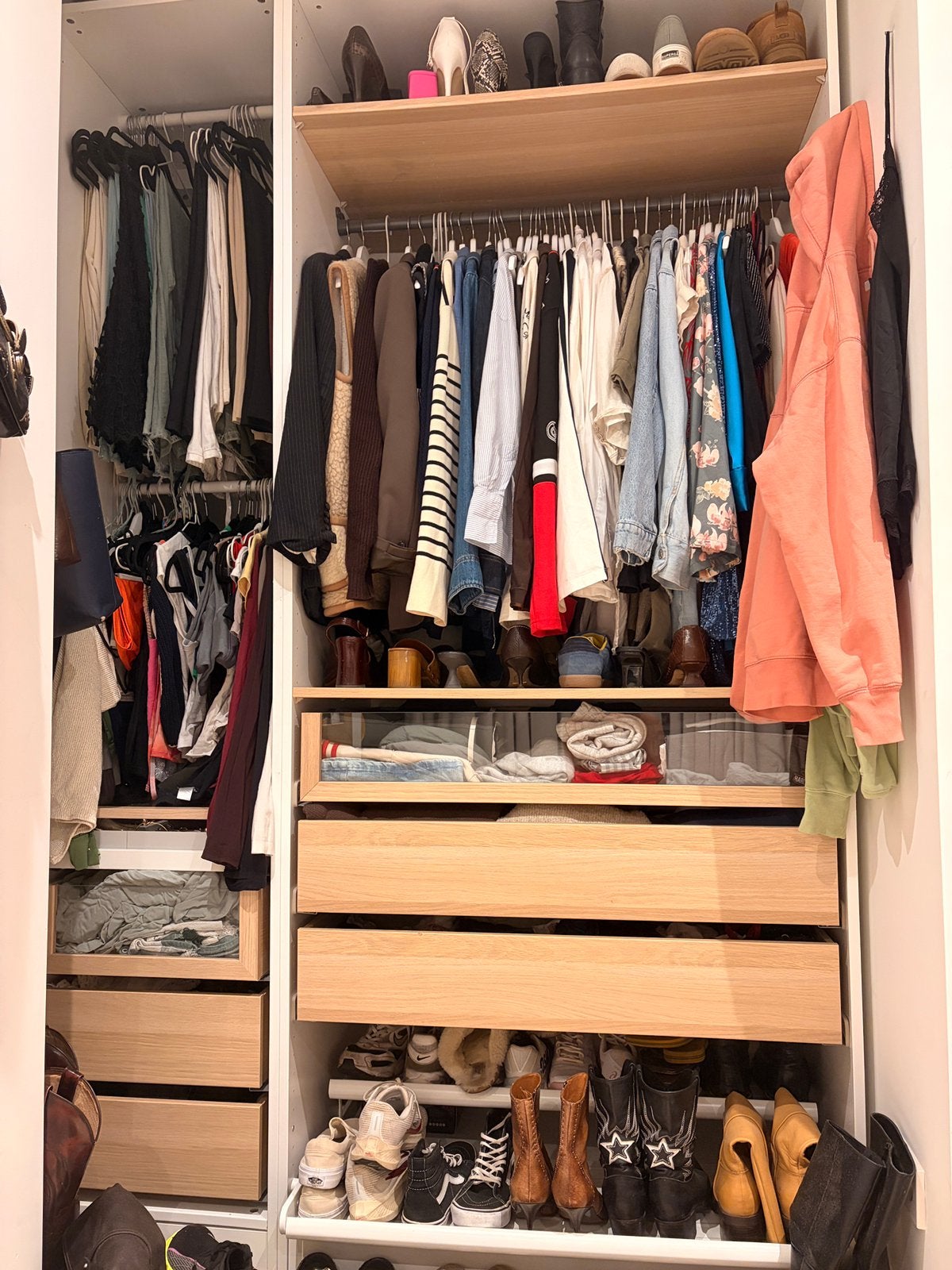 Volledige IKEA Pax kast, Ophalen, 50 tot 100 cm, Minder dan 100 cm, 50 tot 75 cm