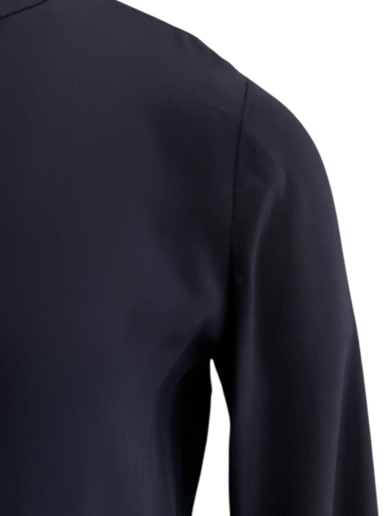 Dorothee Schumacher jurk M, Blauw, Ophalen of Verzenden, Zo goed als nieuw, Onder de knie