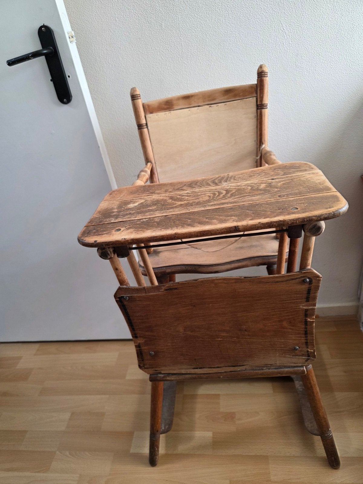 oude kinderstoel, Ophalen, Gebruikt, Vintage, Hout