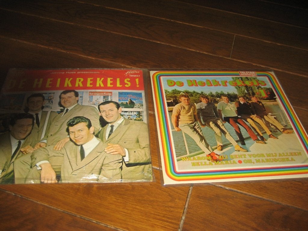 60s nl de heikrekels lps 2x, Cd's en Dvd's, Vinyl | Nederlandstalig, Ophalen of Verzenden, Gebruikt, 12 inch, Pop