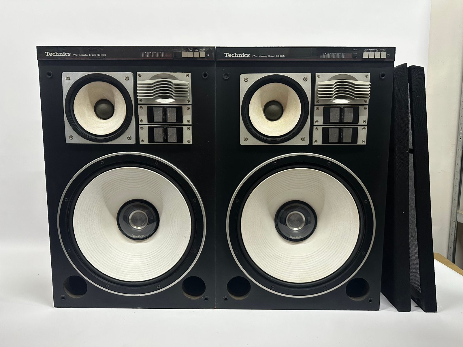 Technics SB-G910 Luidsprekers, Stereo speakers, Gebruikt, Ophalen, 150 watt of meer