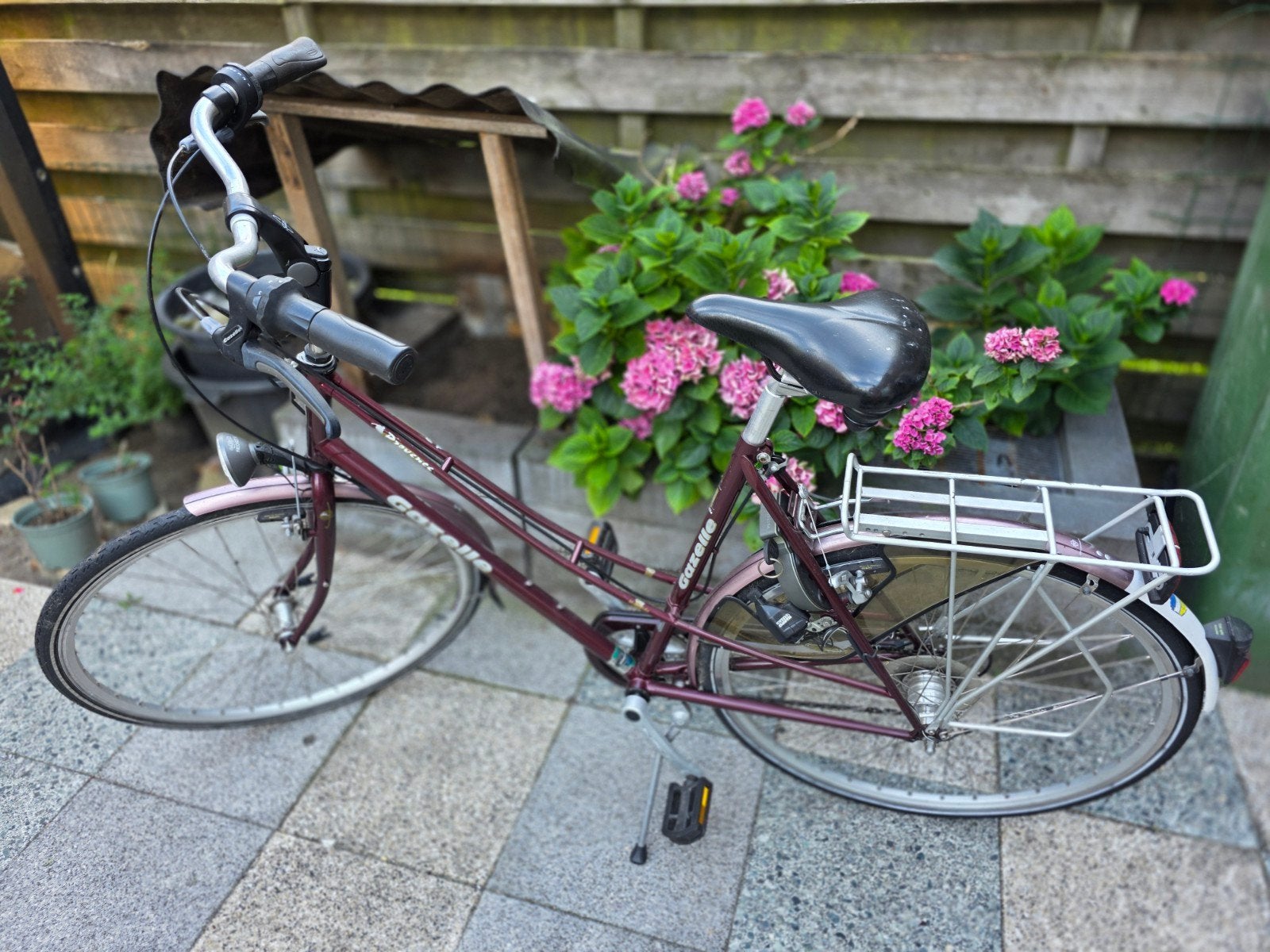 Gazelle Provence Damesfiets, Fietsen en Brommers, Fietsen | Dames | Damesfietsen, Gebruikt, Gazelle, Versnellingen, 53 tot 56 cm