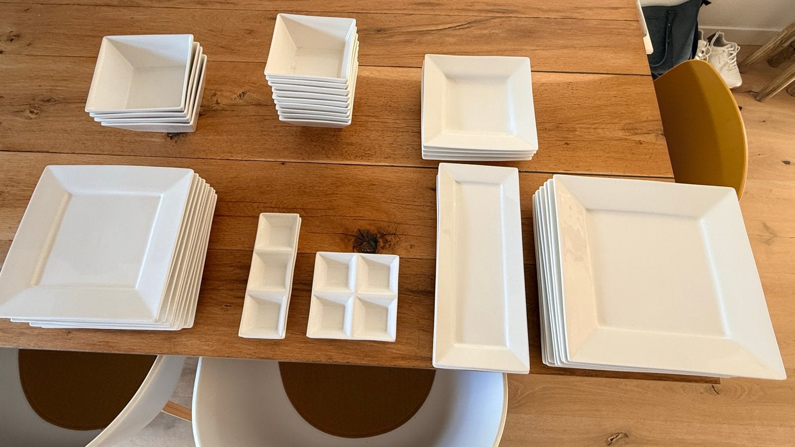 Vierkant servies Xenos, Ophalen, Gebruikt, Overige merken, Bord(en)