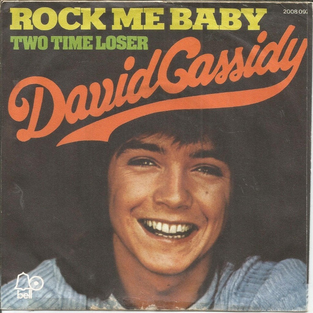 David Cassidy – Rock Me Baby (1972), Cd's en Dvd's, Gebruikt, Fotohoes, 7 inch, Ophalen of Verzenden