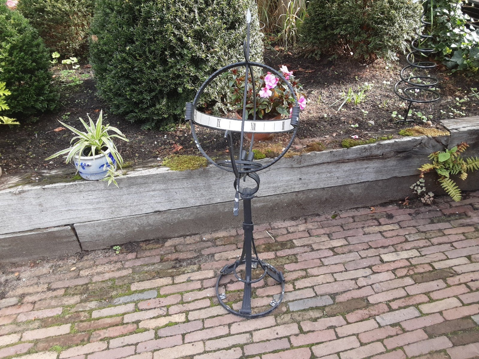 zonnewijzer, Ophalen