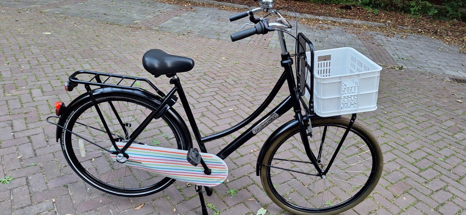 Popal Damesfiets 28 inch met versnellingen en voordrager, Fietsen en Brommers, Fietsen | Dames | Damesfietsen, Terugtraprem, 53 tot 56 cm