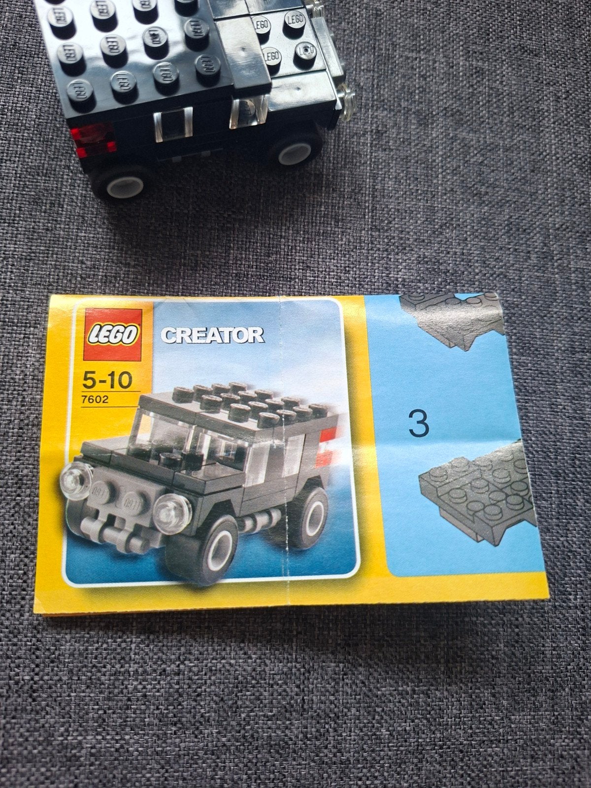 Lego Creator 7602, Kinderen en Baby's, Gebruikt, Lego, Inclusief instructies, Ophalen of Verzenden