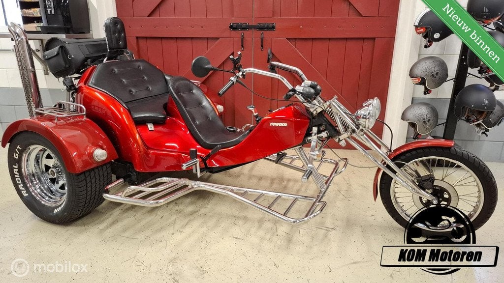 Rewaco HS1/2 1600cc Trike *SUPER AANBIEDING!*RVS BEENBEUGEL*, Motoren, 1584 cc, 12 t/m 35 kW