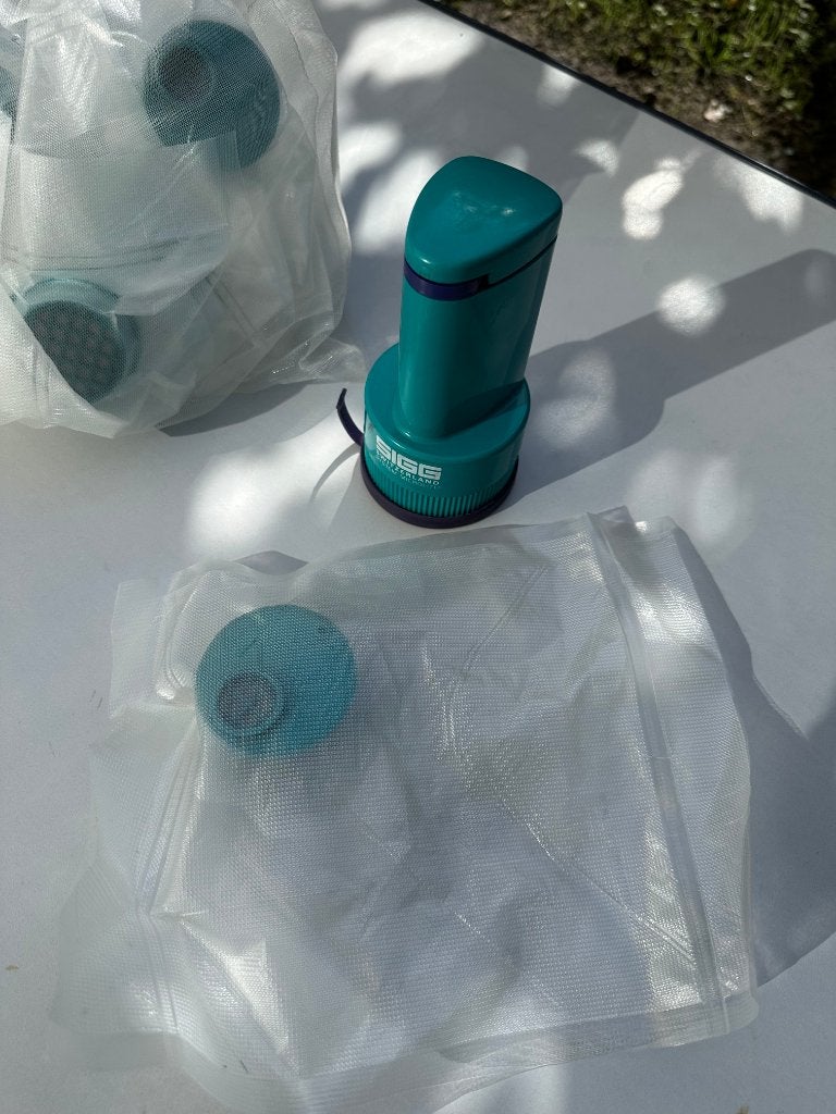 Klein handzaam waterfilter, Caravans en Kamperen, Ophalen of Verzenden, Gebruikt