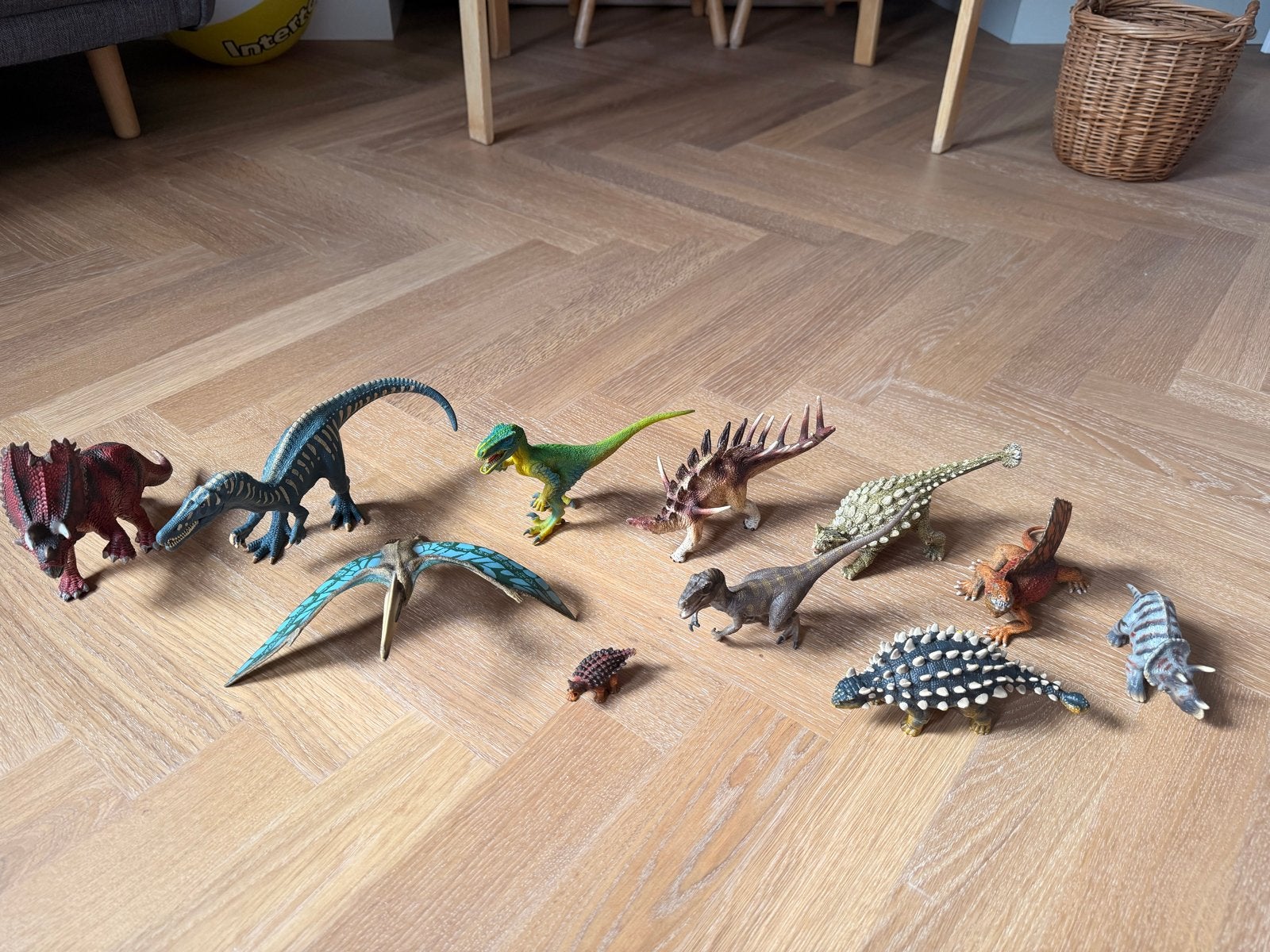 Schleich Dinosaurus Speelfiguren Set - 10 Stuks, Ophalen, Gebruikt
