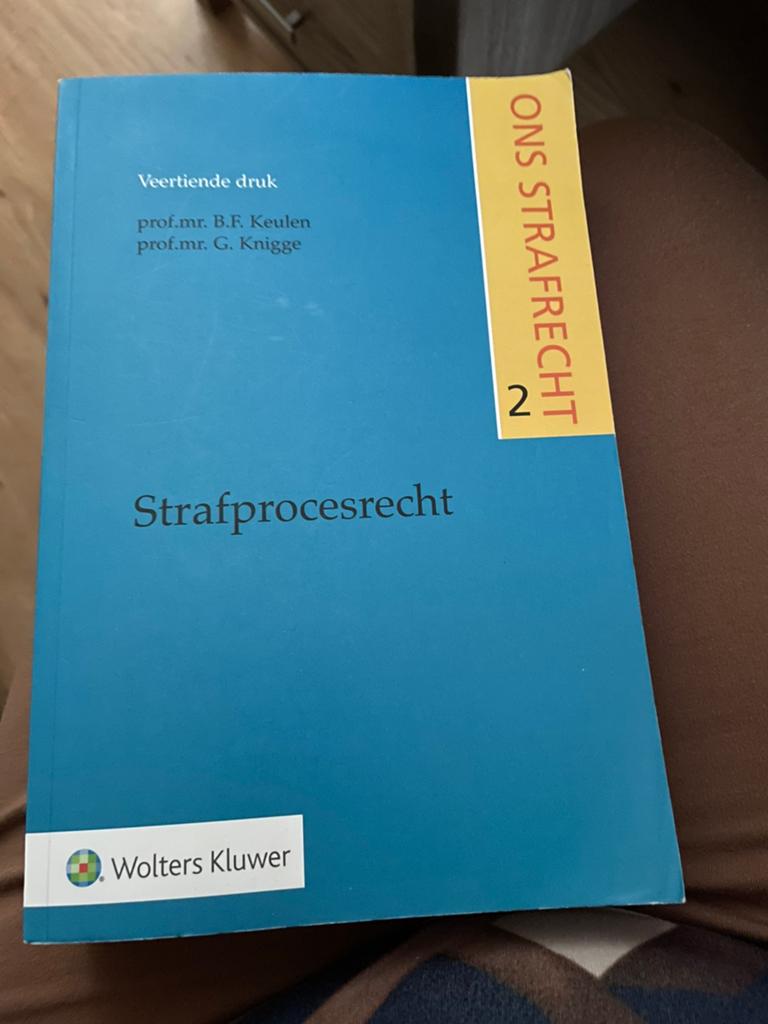 B.F. Keulen - Strafprocesrecht, Sociale wetenschap, Zo goed als nieuw, B.F. Keulen, Ophalen of Verzenden