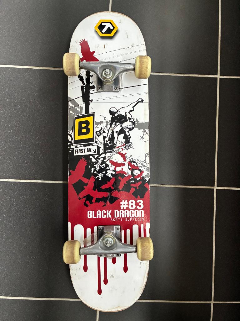 Skateboard, Ophalen, Gebruikt, Skateboard