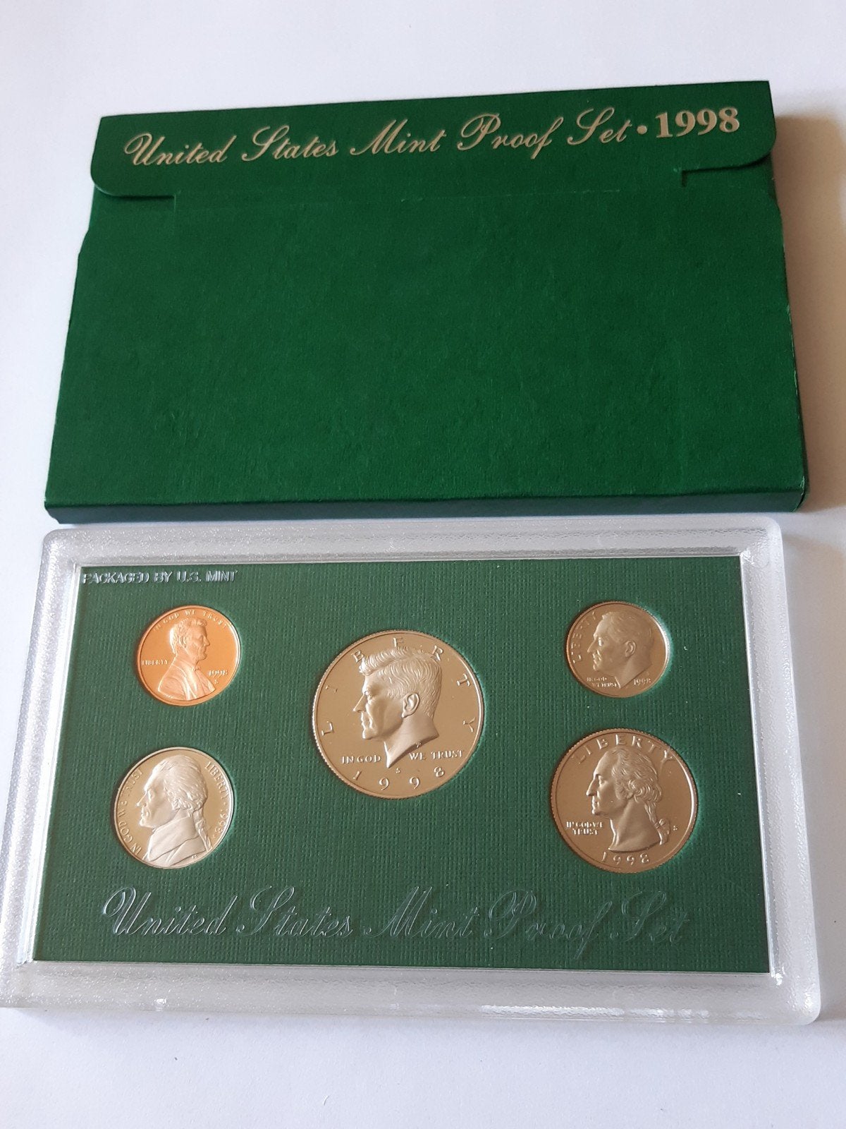 Usa proofset 1998 s. kk f.14.8, Postzegels en Munten, Munten | Amerika, Ophalen of Verzenden, Noord-Amerika