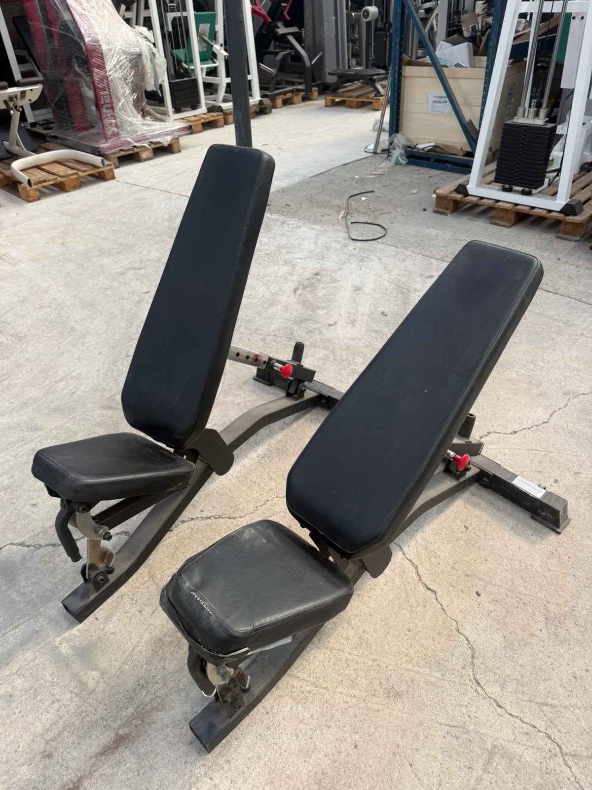 Verstelbare halterbank/ bankdruk/ 2x /75€ setprijs / fitness