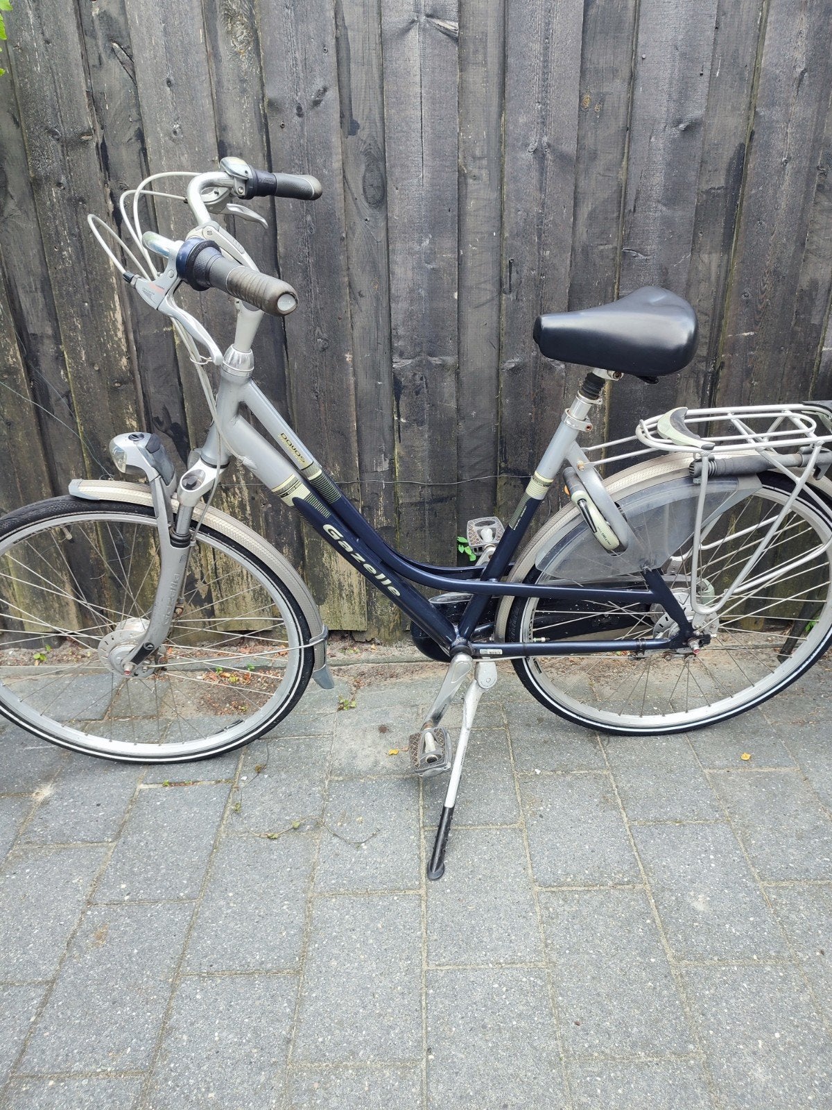 Gazelle Davos damesfiets 54 cm - Compleet en comfortabel, Ophalen, Versnellingen, Gazelle, Trommelrem
