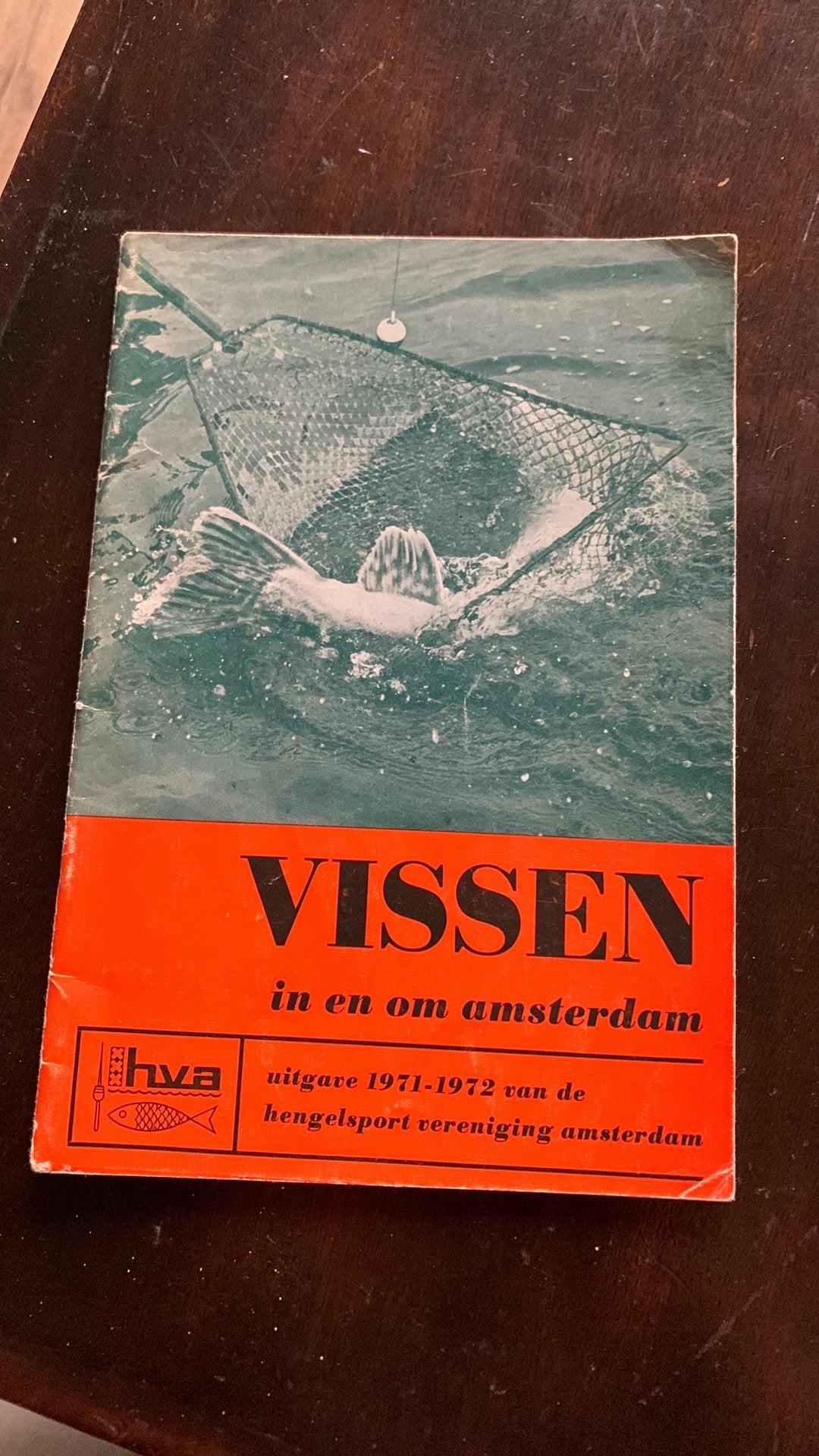 Hengelsport visboeken hva hengelsportvereniging vissen, Ophalen of Verzenden, Zo goed als nieuw, Boek of Tijdschrift