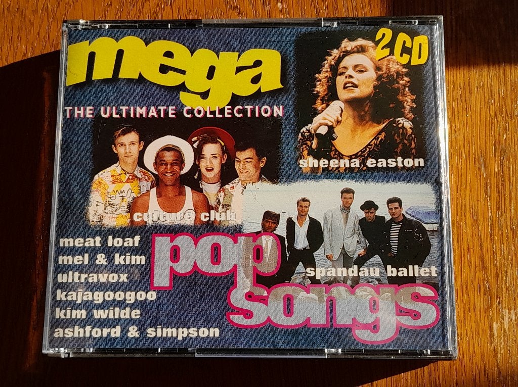 Mega Pop songs The Ultimate Collection dubbel cd zgan, Ophalen of Verzenden, Zo goed als nieuw, Pop