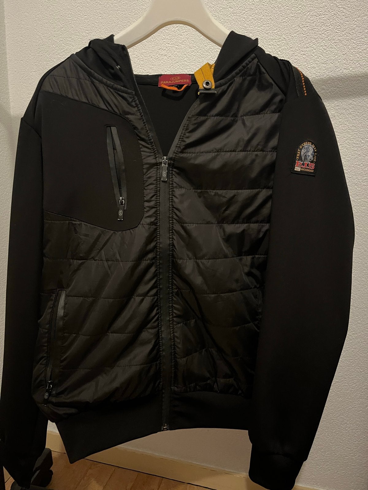 Parajumpers trainingspak - Zwart - Maat L, Ophalen of Verzenden, Zo goed als nieuw, Maat 52/54 (L), Zwart