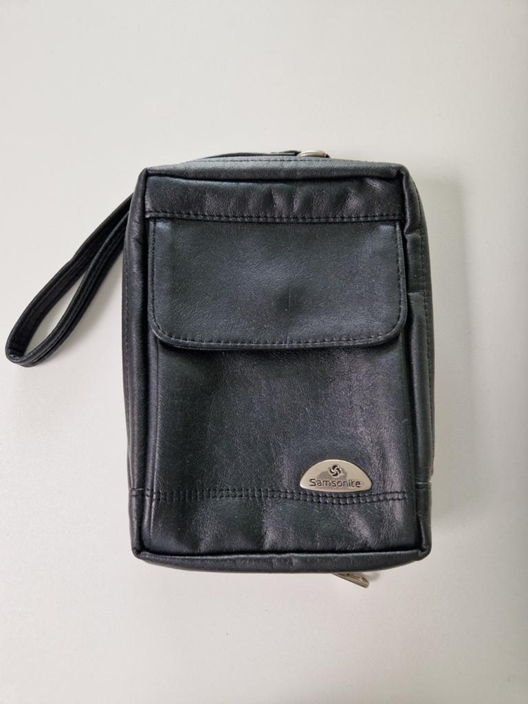 Samsonite heuptasje, Ophalen, Zo goed als nieuw, Zwart
