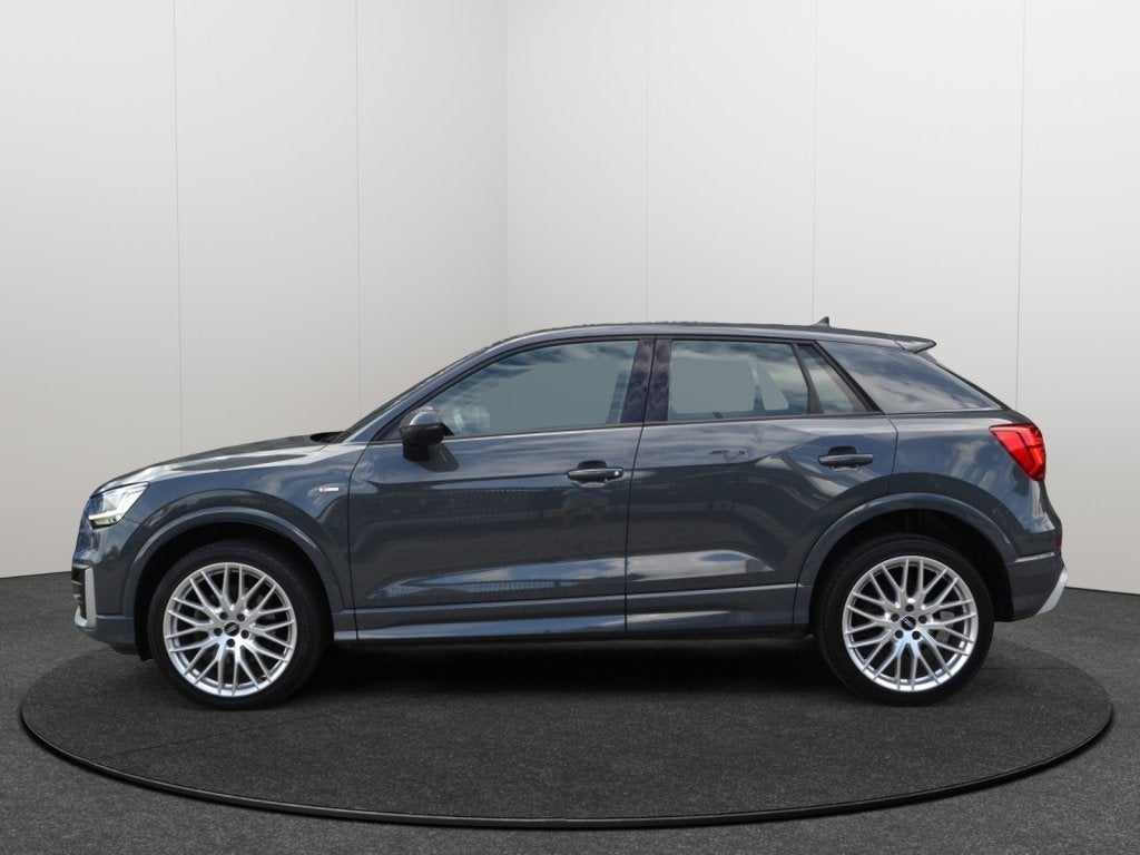 Audi Q2 2.0 TFSI 190PK S-Line Quattro LED/Navi/19'' inch/S-T, Auto's, Automaat, Dealer onderhouden, Stof, Gebruikt