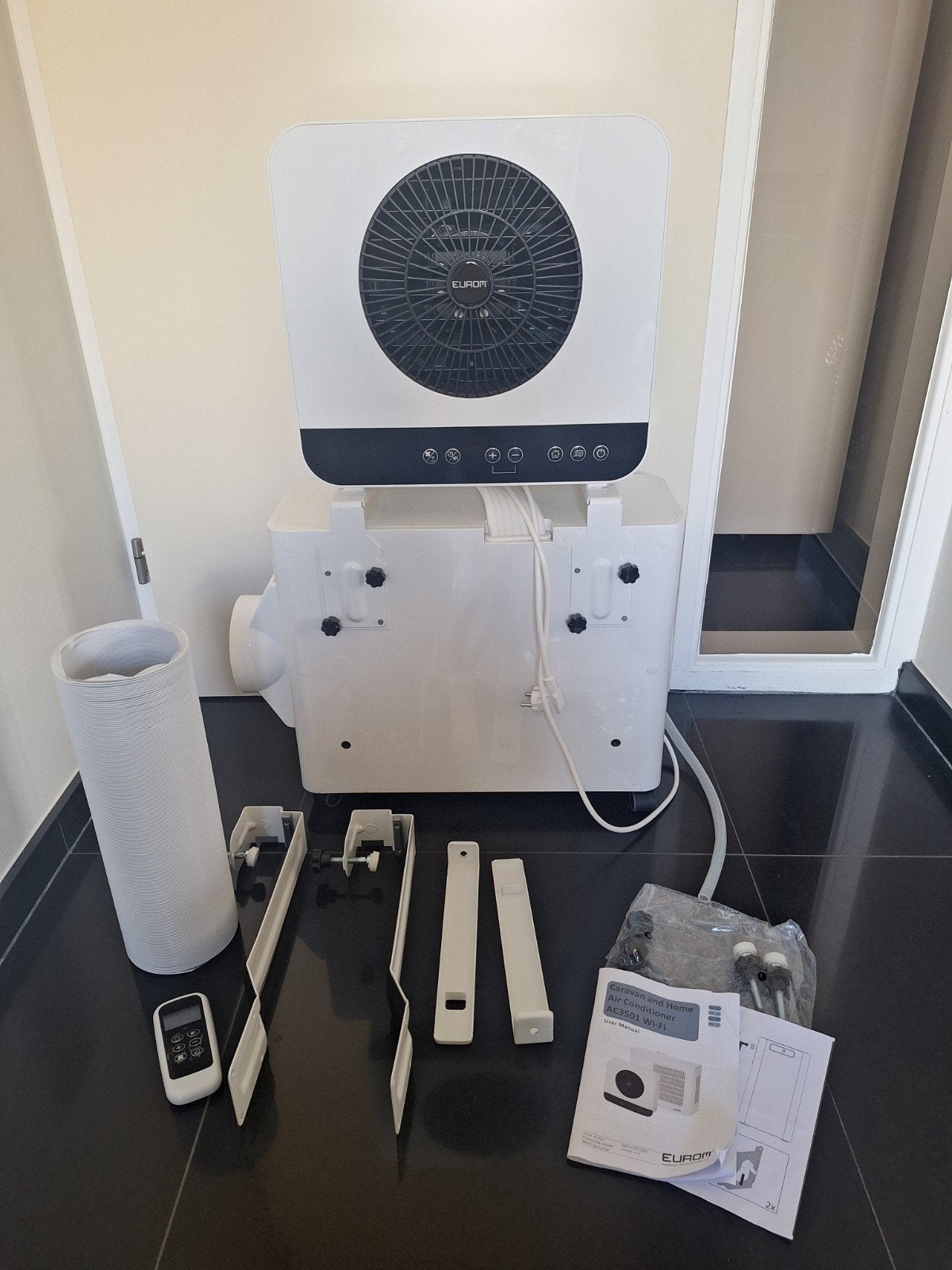 Eurom AC3501 / AC4201 Wifi Caravan Airco | Split-unit, Ophalen, Timer, Minder dan 60 m³, 3 snelheden of meer