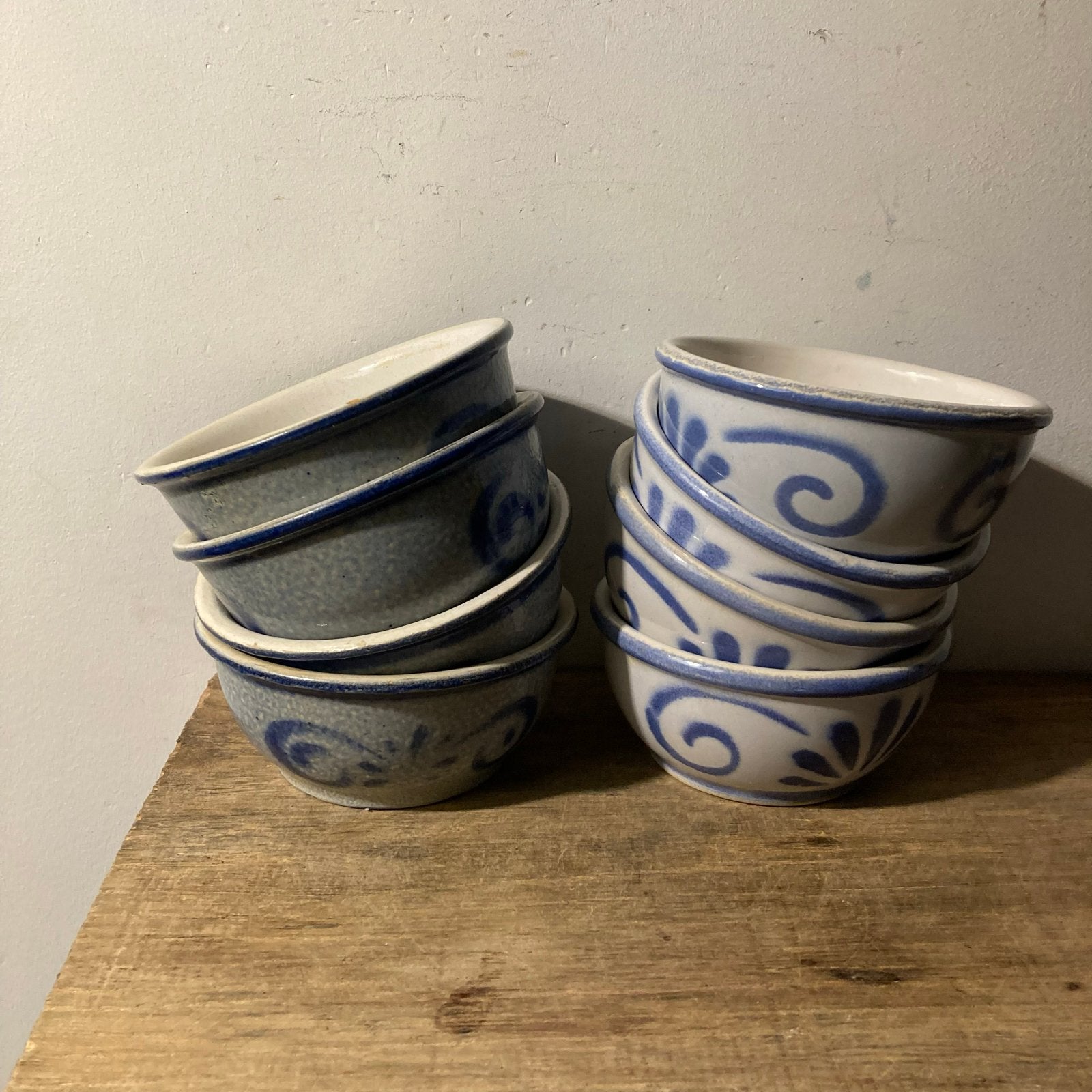 8 vintage schaaltjes Keulse stijl voor tapas/hapjes, Ophalen of Verzenden