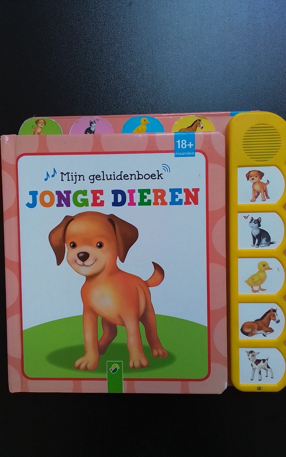 Mijn geluidenboek: Jonge Dieren - Interactief dierenboek, Boeken, Ophalen of Verzenden, Gelezen, Uitklap-, Voel- of Ontdekboek