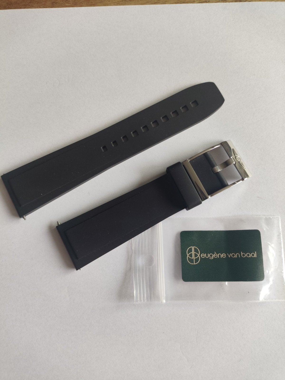 T.k. NIEUWE Breitling rubberen horloge band+gesp sl, 24mm., Sieraden, Tassen en Uiterlijk, Overige Accessoires, Ophalen of Verzenden