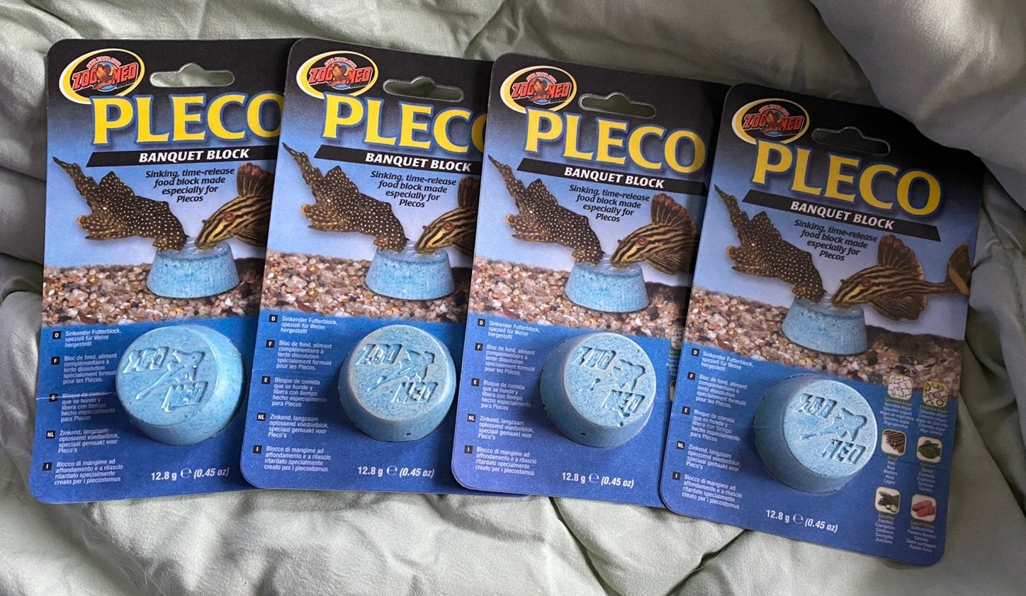 Zoo Med Pleco Banquet Blocks Voedingsblokken Voor Algeneters, Dieren en Toebehoren, Vis, Zoetwatervis