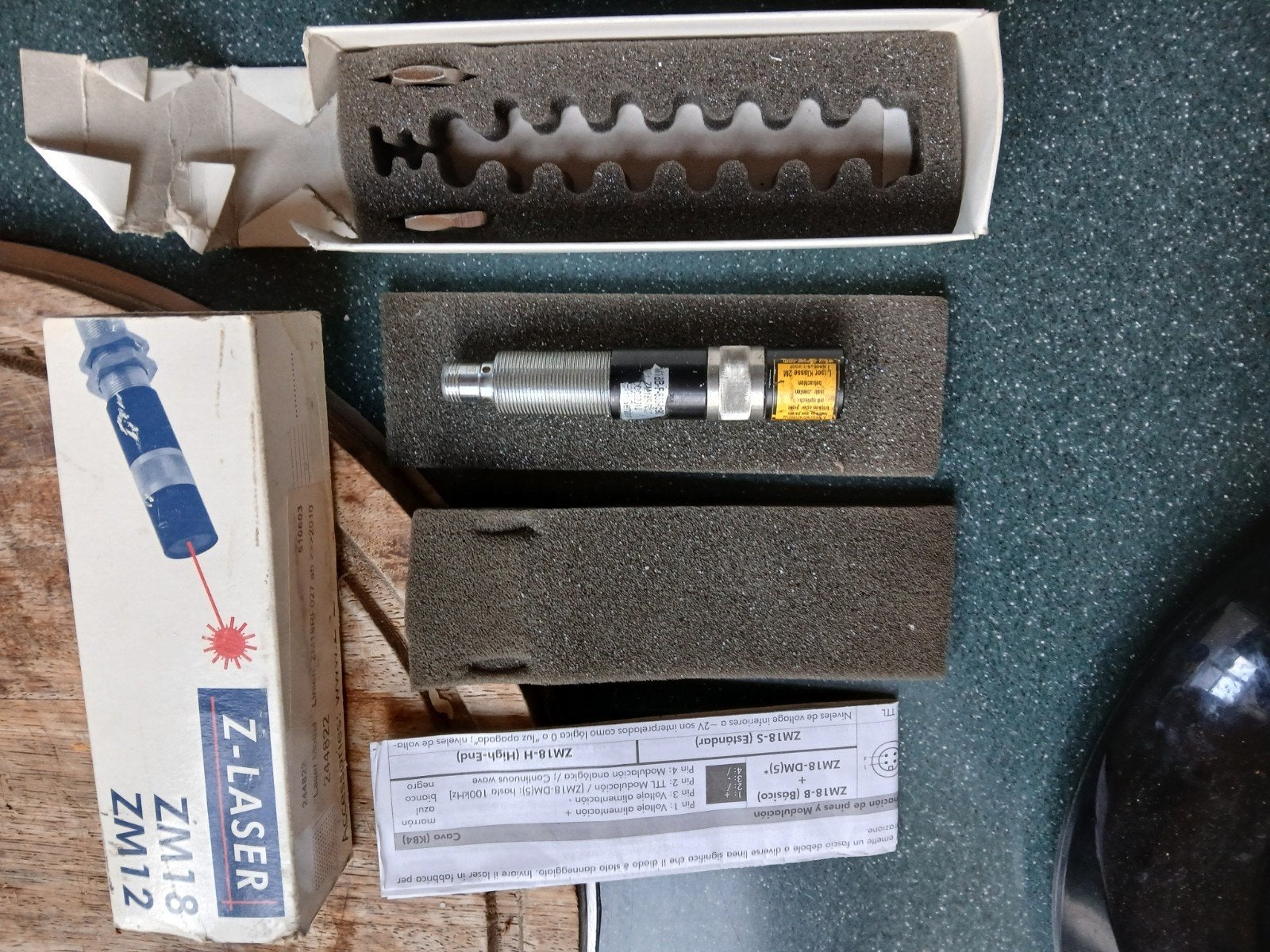 zm 18 zm 12 z laser laserstraal, Ophalen, Zo goed als nieuw