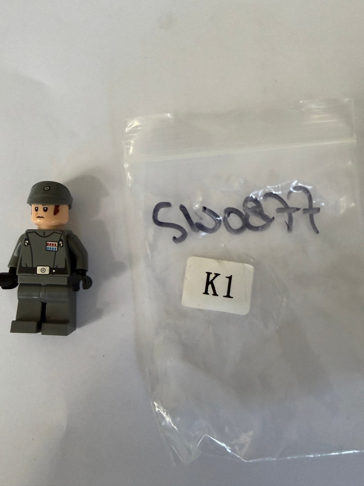LEGO Star Wars SW0877 Imperial Officer Minifiguur, Ophalen of Verzenden, Gebruikt