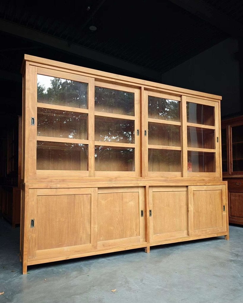 Grote / Brede Schoolkast XXL - 300cm breed buffetkast #9301