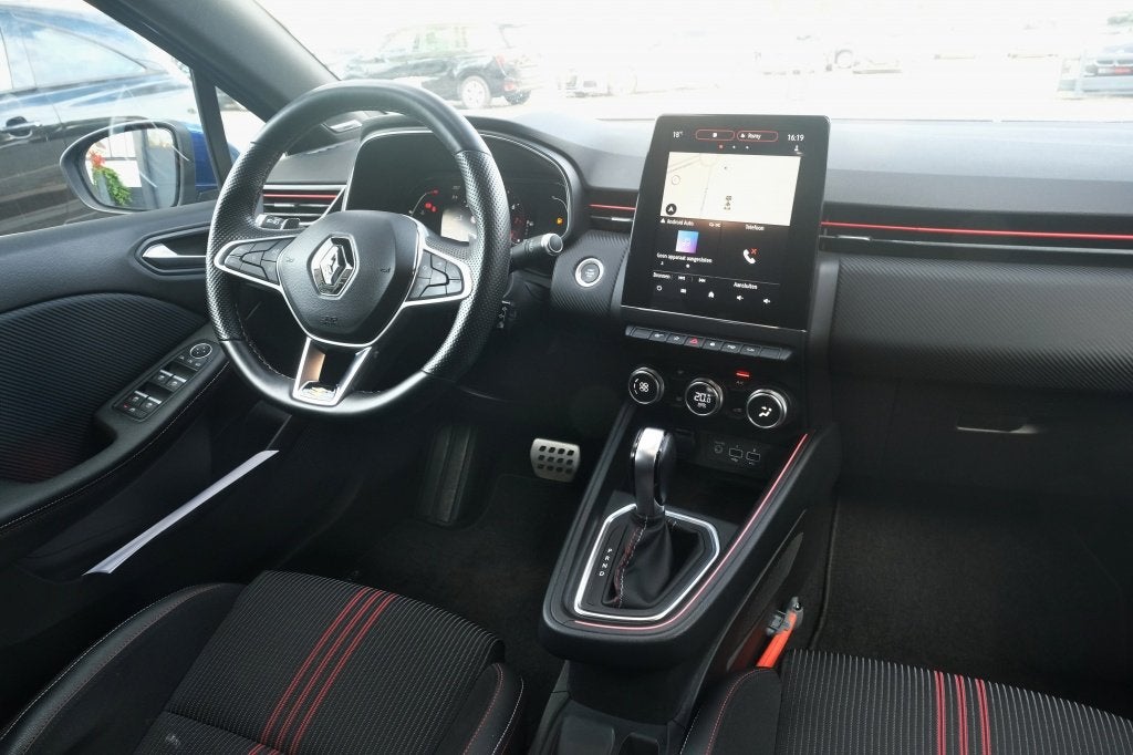 Renault Clio 1.3 TCe R.S. Line, Auto's, Automaat, Dealer onderhouden, Gebruikt, 4 cilinders