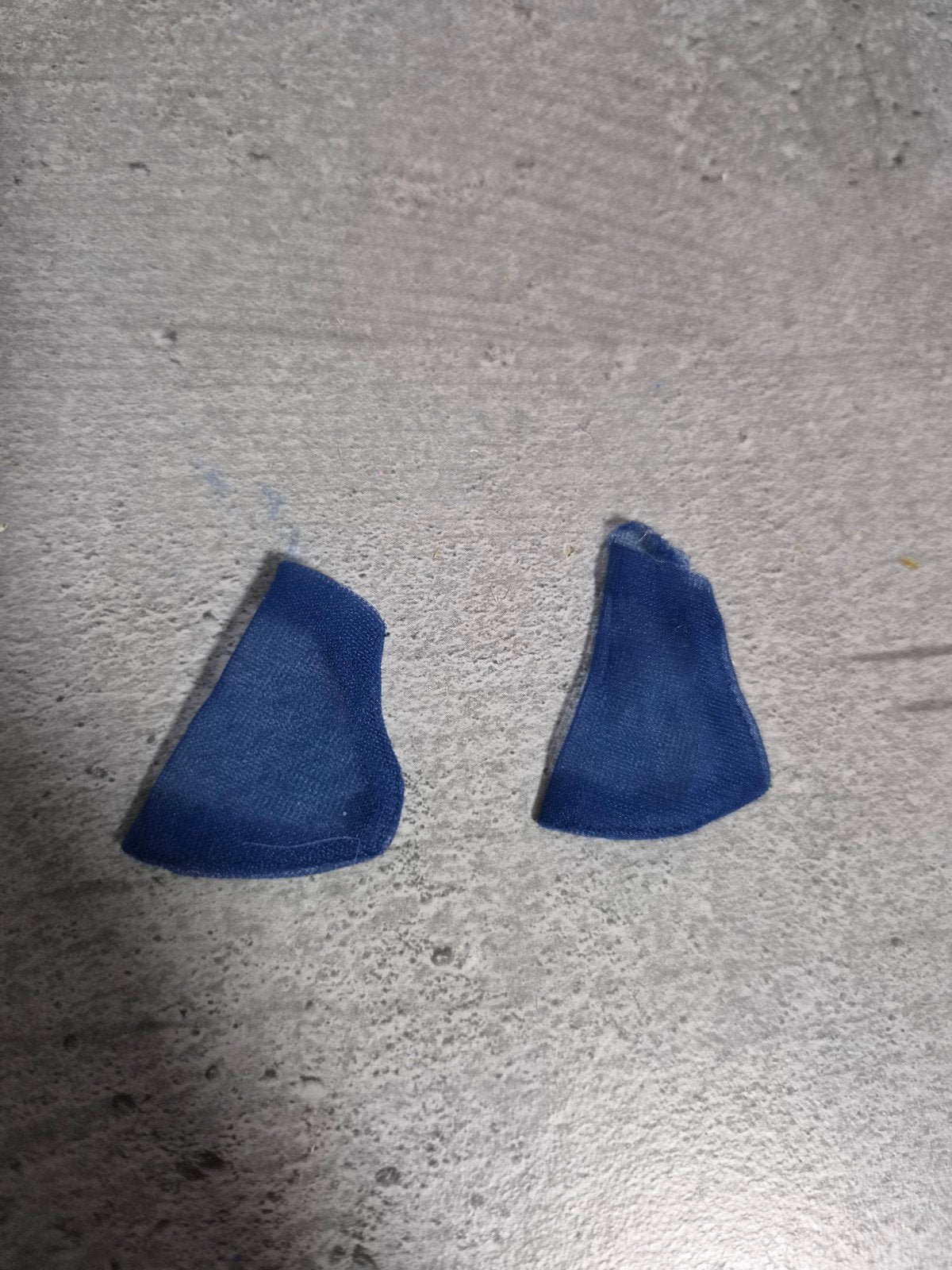 Vintage Barbie sokken - Blauw, Ophalen of Verzenden