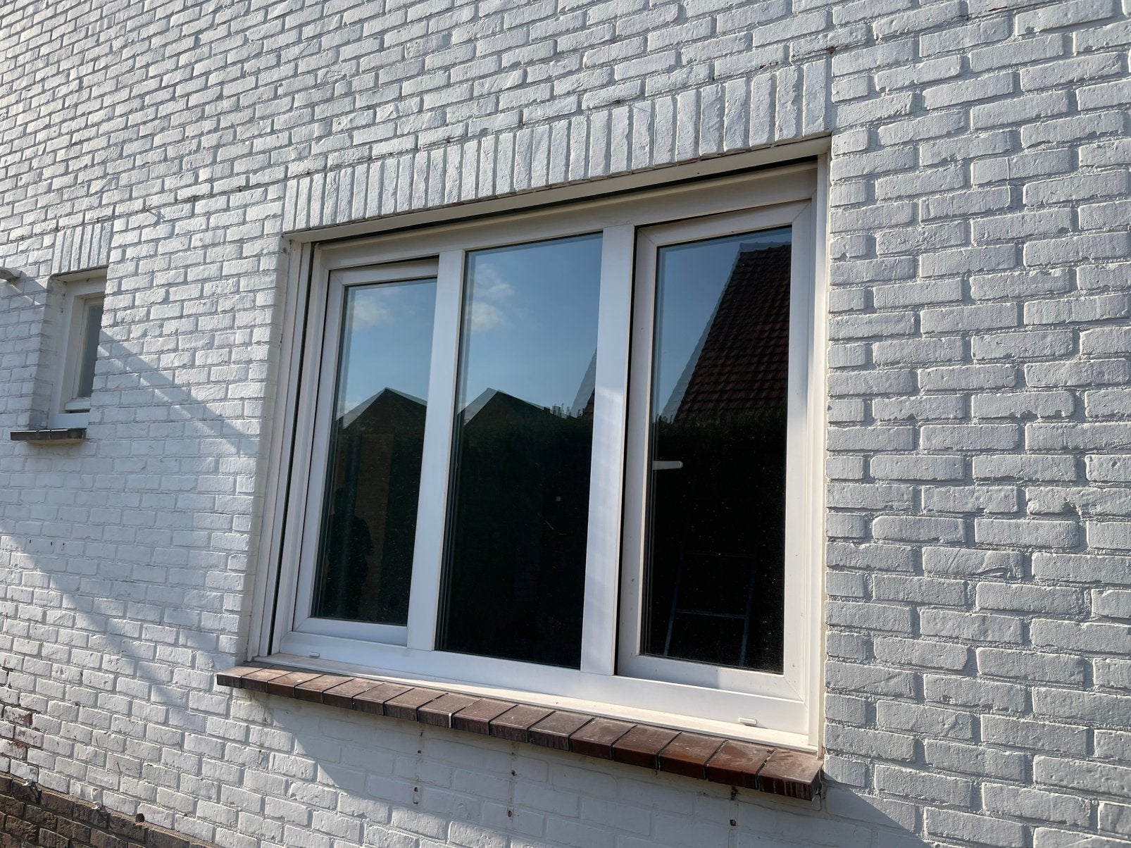 PVC raam 1790x1350, Doe-het-zelf en Verbouw, Kozijnen en Schuifpuien, Ophalen, Kunststof, Raamkozijn, Zo goed als nieuw