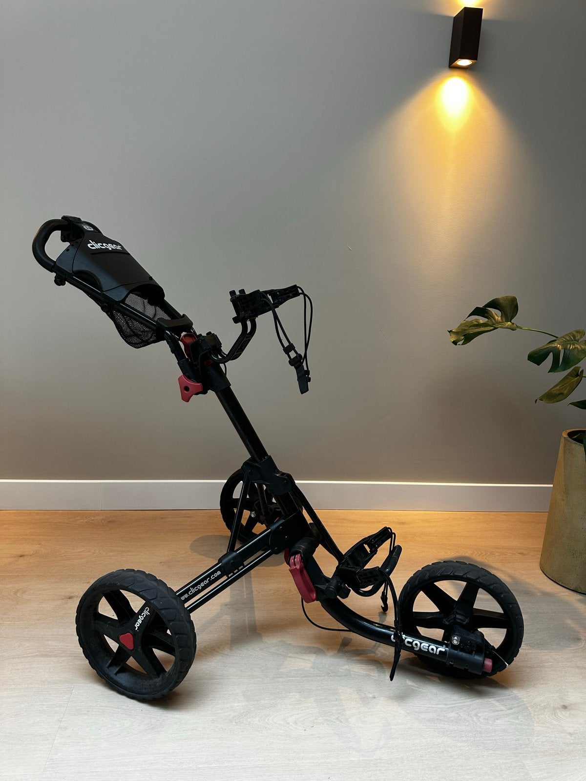 Clicgear Golftrolley - Zo goed als nieuw, Ophalen of Verzenden, Zo goed als nieuw, Golfkar, Overige merken