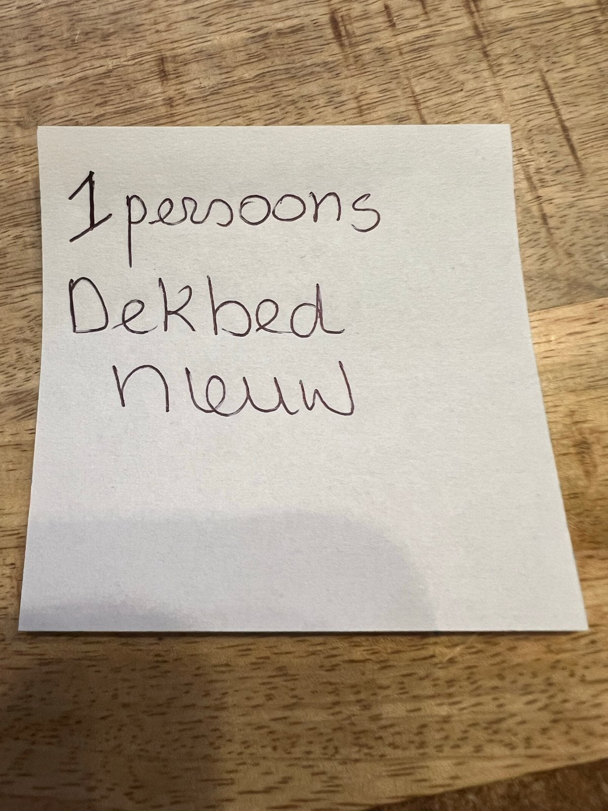 IKEA Eenpersoons Dekbed - Zo goed als nieuw, Eenpersoons, Wit, Ophalen of Verzenden, IKEA
