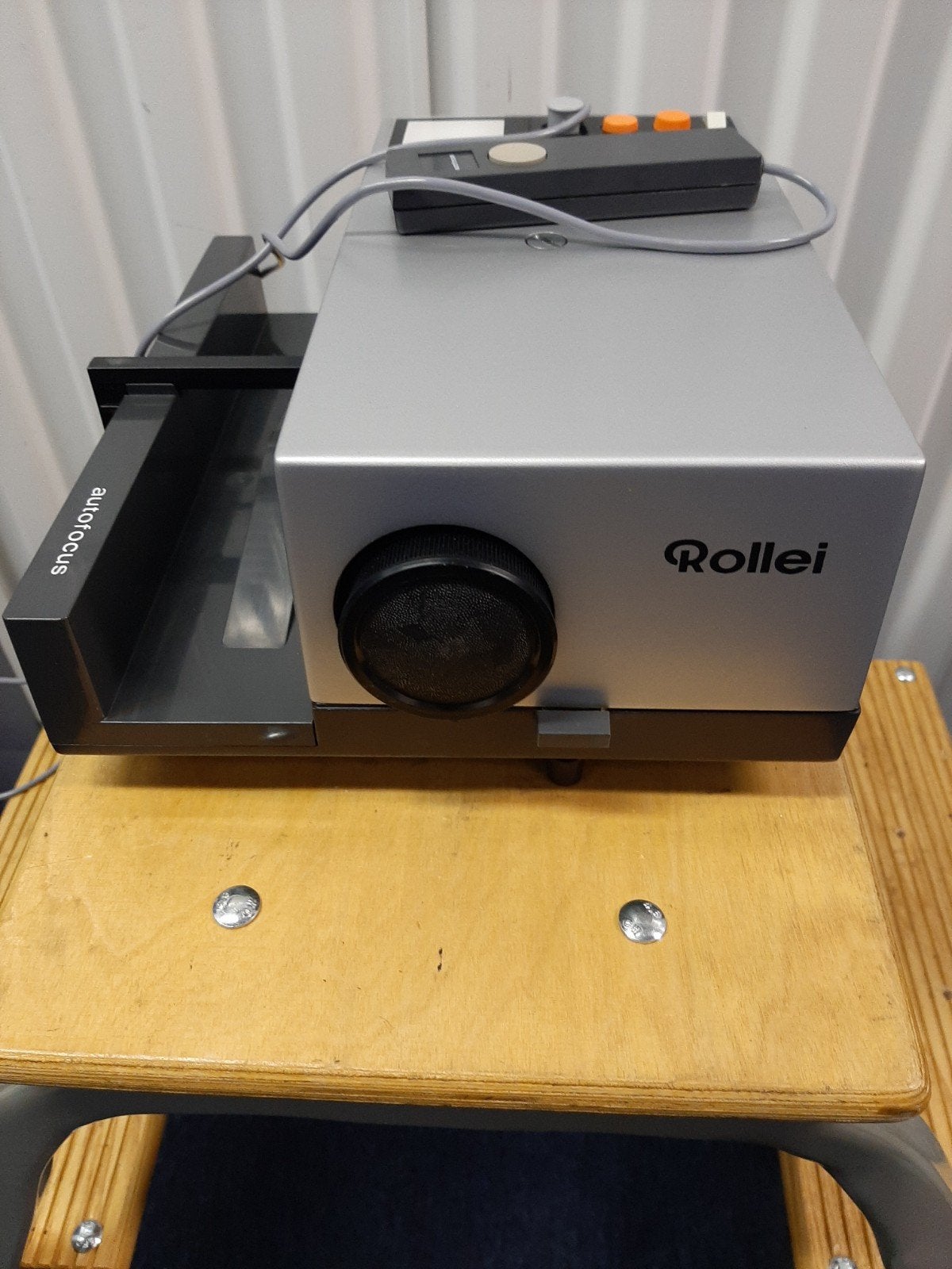 Diaprojector met Autofocus en Koffer, Ophalen of Verzenden, Zo goed als nieuw