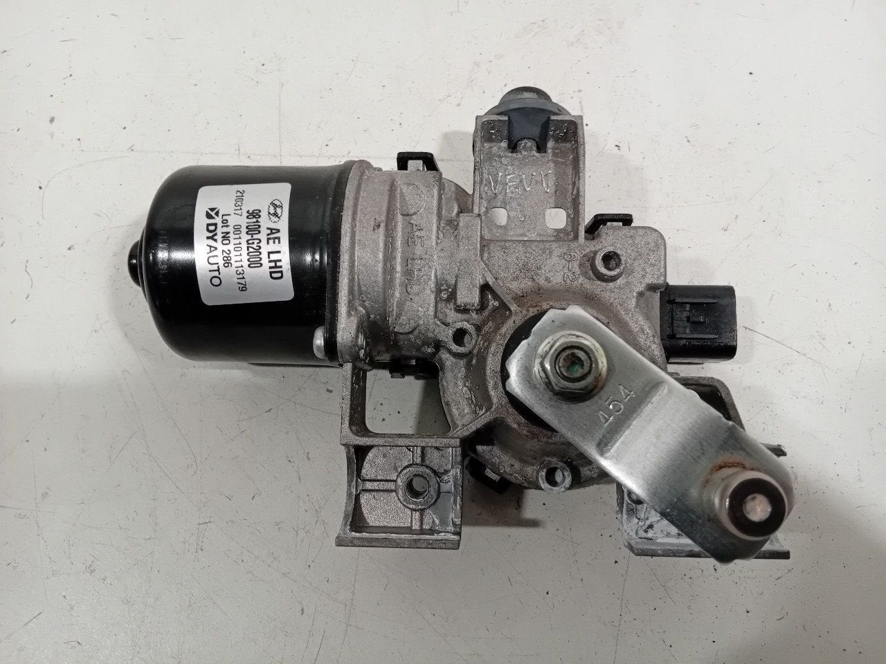 Ruitenwissermotor voor Hyundai Ioniq, Onderdelen@venauto.nl, Van der Ven Autorecycling B.V., Gebruikt, Ettenseweg 76, 4706 PB Roosendaal, The Netherlands