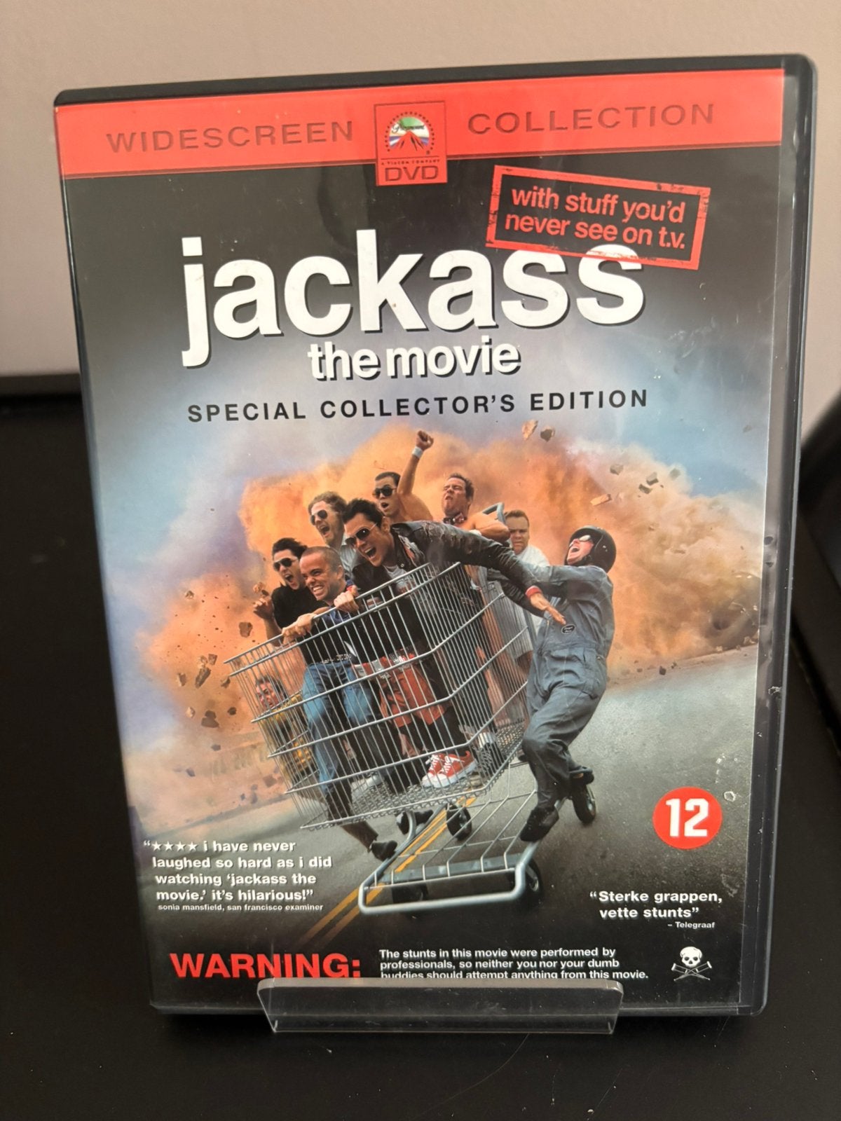 Jackass: The Movie, Cd's en Dvd's, Alle leeftijden, Ophalen of Verzenden, Zo goed als nieuw, Actiekomedie