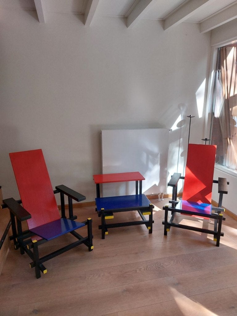 Rietveld stoelen, Ophalen, Twee, Overige kleuren, Zo goed als nieuw