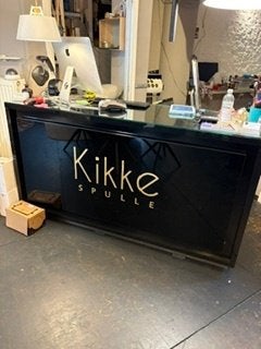 Zeer mooie zwarte counter balie, Ophalen